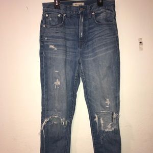 Madewell Ripped Boyfriend jeans